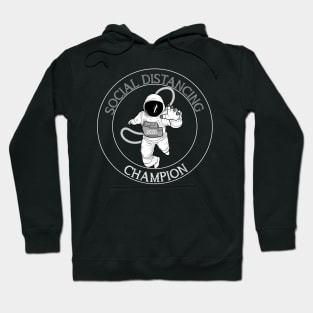 social distancing champion Hoodie